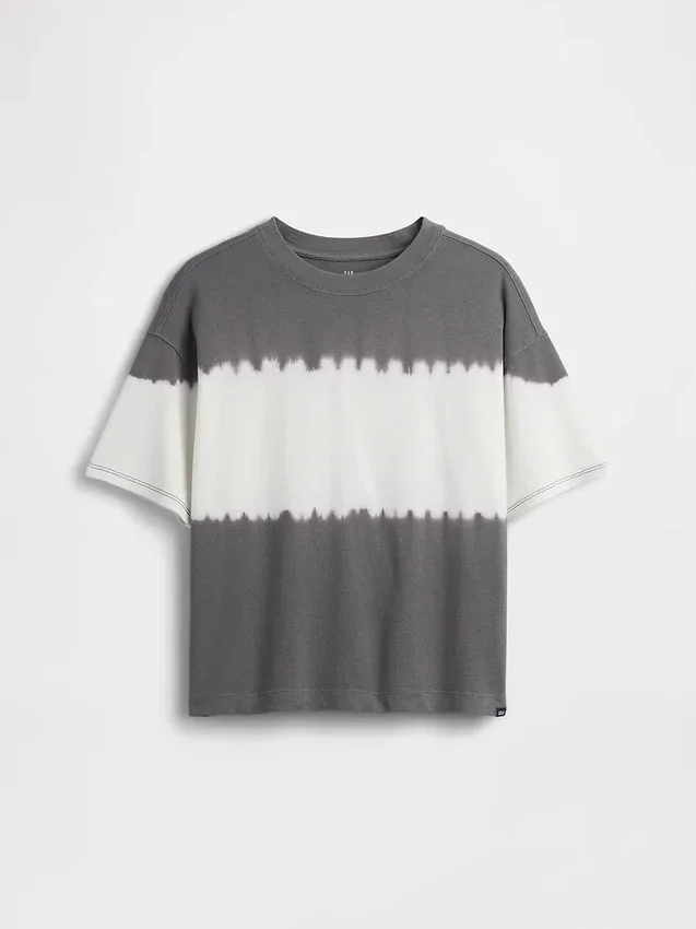 T-shirt oversize pesante per bambini