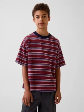 T-shirt oversize pesante per bambini