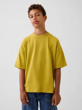 T-shirt oversize pesante per bambini