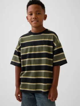 T-shirt oversize pesante per bambini