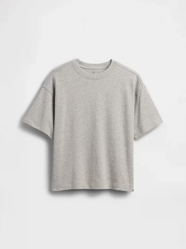 T-shirt oversize pesante per bambini