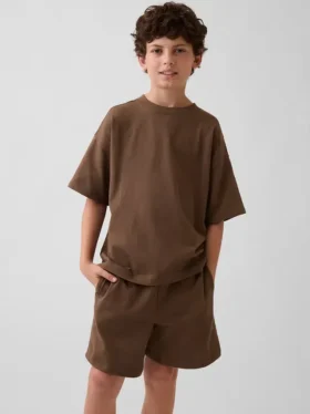 T-shirt oversize pesante per bambini