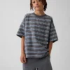 T-shirt oversize pesante per bambini
