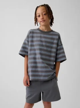 T-shirt oversize pesante per bambini