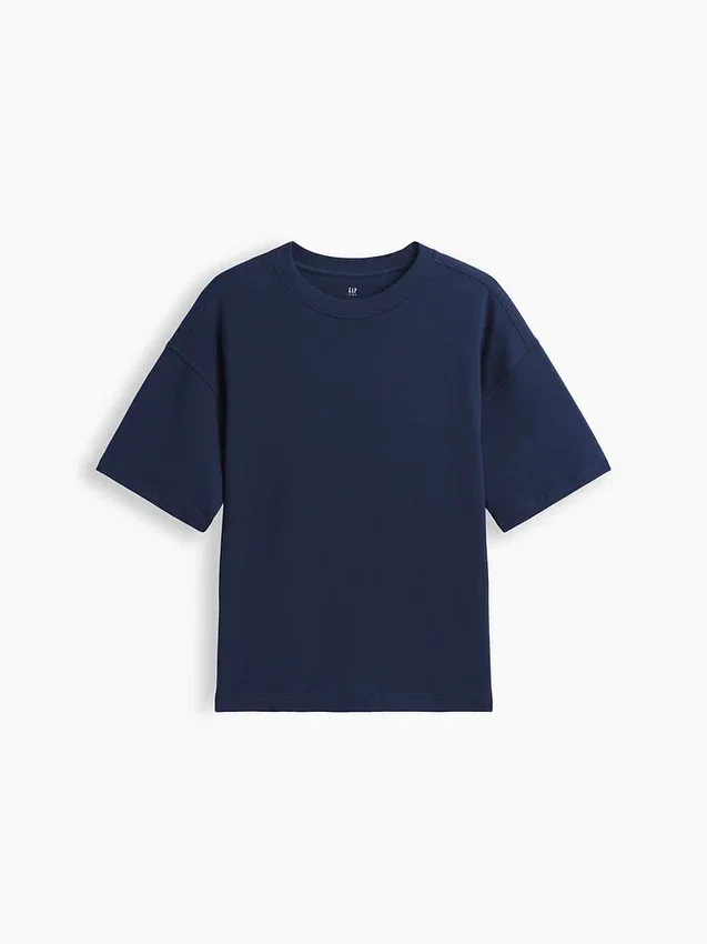 T-shirt oversize pesante per bambini