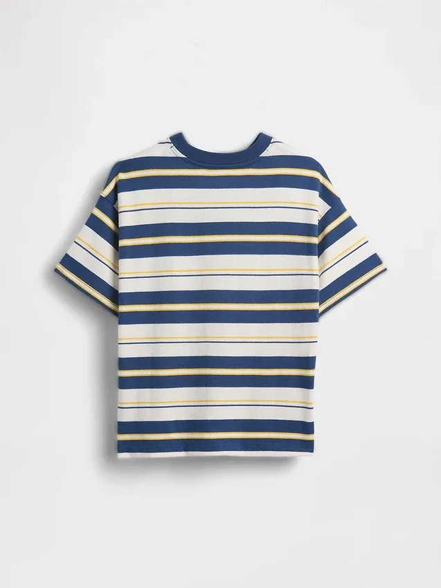 T-shirt oversize pesante per bambini