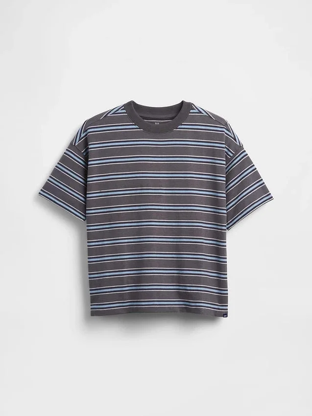 T-shirt oversize pesante per bambini