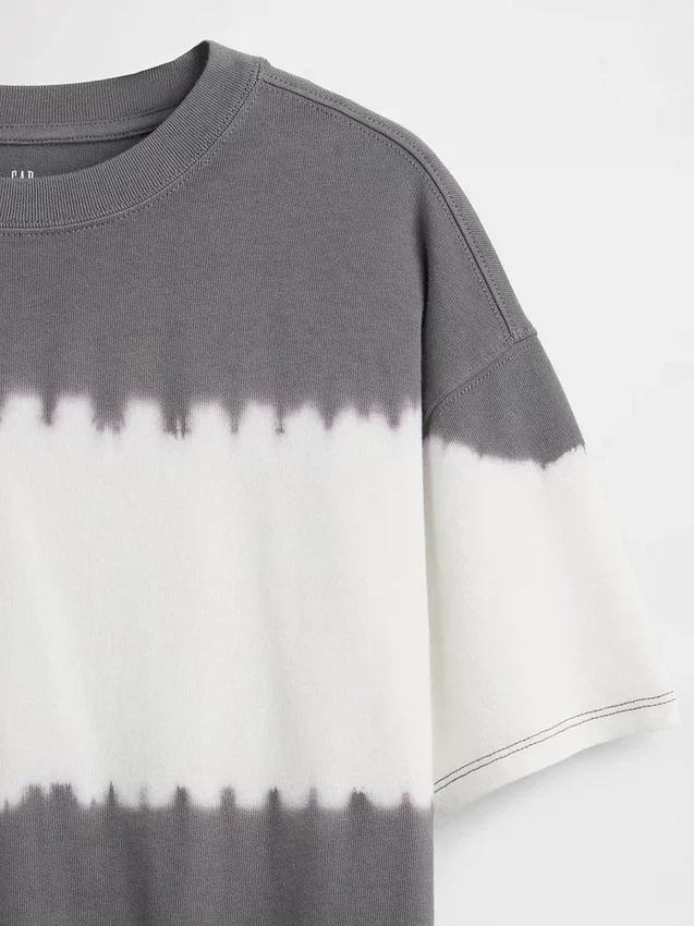 T-shirt oversize pesante per bambini