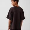 T-shirt oversize pesante per bambini