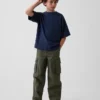 T-shirt oversize pesante per bambini