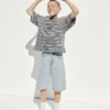 T-shirt oversize pesante per bambini