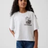 T-shirt oversize squadrata Hello Kitty per bambini
