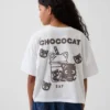 T-shirt oversize squadrata Hello Kitty per bambini