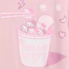 T-shirt oversize squadrata Hello Kitty per bambini
