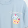 T-shirt oversize squadrata Hello Kitty per bambini