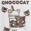 T-shirt oversize squadrata Hello Kitty per bambini