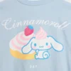 T-shirt oversize squadrata Hello Kitty per bambini