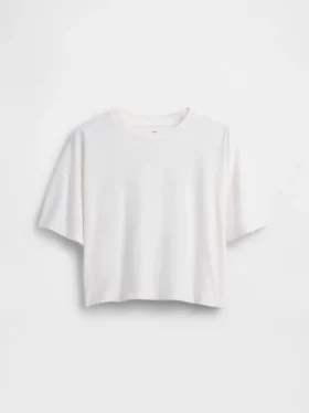 T-shirt oversize squadrata per bambini