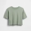 T-shirt oversize squadrata per bambini
