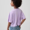 T-shirt oversize squadrata per bambini