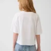 T-shirt oversize squadrata per bambini