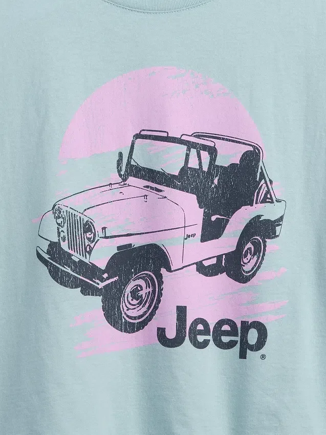T-shirt oversize squadrata per bambini