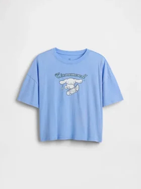 T-shirt oversize squadrata Sanrio per bambini
