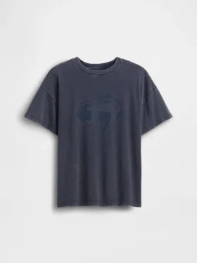 T-shirt oversize Supergirl per bambini