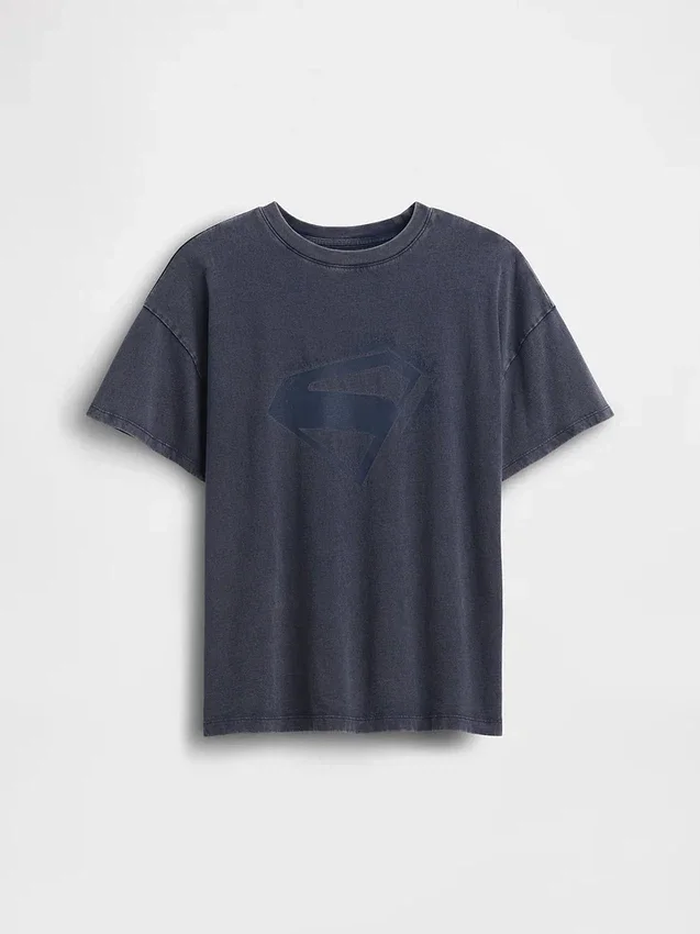 T-shirt oversize Supergirl per bambini