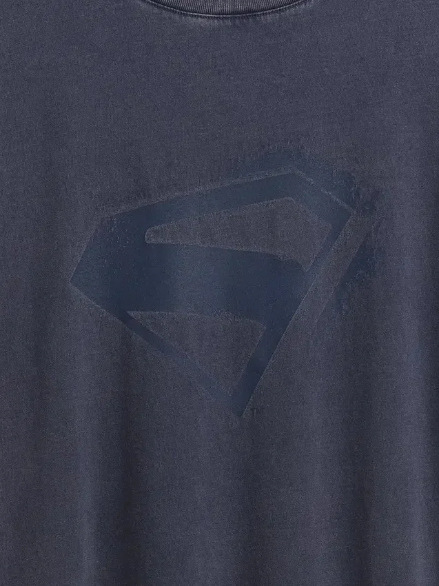 T-shirt oversize Supergirl per bambini