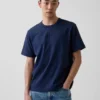T-shirt per adulti con logo, dal taglio morbido e in tessuto pesante