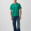 T-shirt per adulti con logo, dal taglio morbido e in tessuto pesante