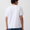 T-shirt per adulti con logo, dal taglio morbido e in tessuto pesante