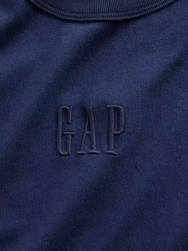T-shirt per adulti con logo, dal taglio morbido e in tessuto pesante