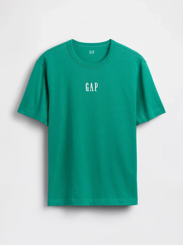 T-shirt per adulti con logo, dal taglio morbido e in tessuto pesante
