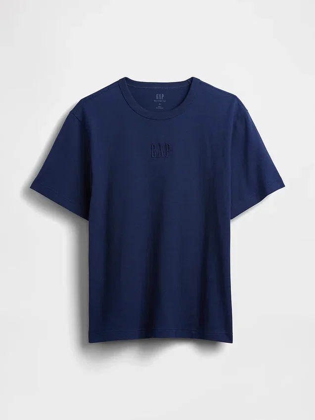 T-shirt per adulti con logo, dal taglio morbido e in tessuto pesante
