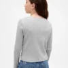 T-shirt per bambini con collo a fiocco