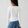 T-shirt per bambini con fiocco incrociato sul davanti