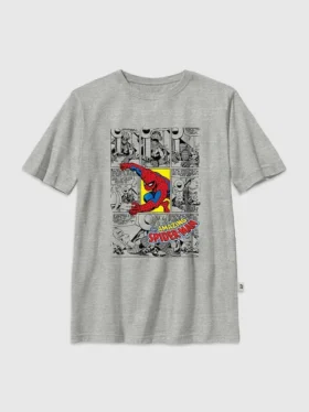 T-shirt per bambini con grafica "Copertina del fumetto di Spider-Man"