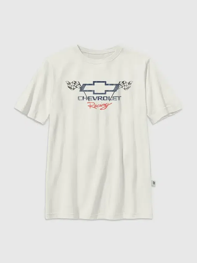 T-shirt per bambini con grafica del logo General Motors Chevrolet
