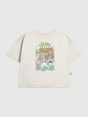 T-shirt per bambini con grafica di gruppo in stile vintage di Toy Story