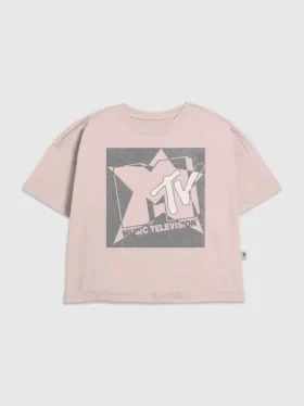 T-shirt per bambini con grafica "Grunge Star" di MTV