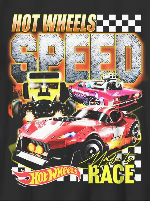 T-shirt per bambini con grafica "Hot Wheels Speed"