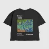 T-shirt per bambini con grafica "Iris" di Van Gogh