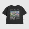 T-shirt per bambini con grafica “Ninfee di Monet”