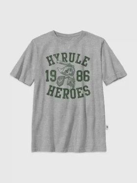 T-shirt per bambini con grafica Nintendo Zelda Hyrule Heroes