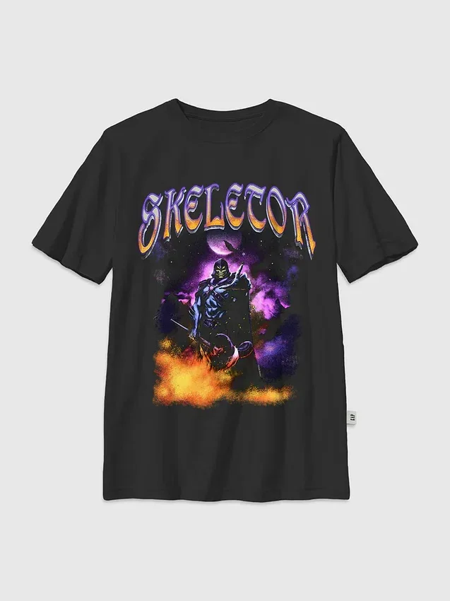 T-shirt per bambini con grafica "Skeletor Night" dei Masters of the Universe