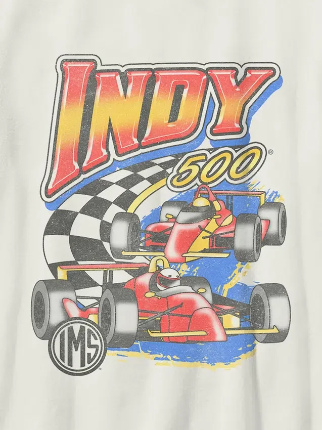 T-shirt per bambini con grafica Swoosh Indy 500