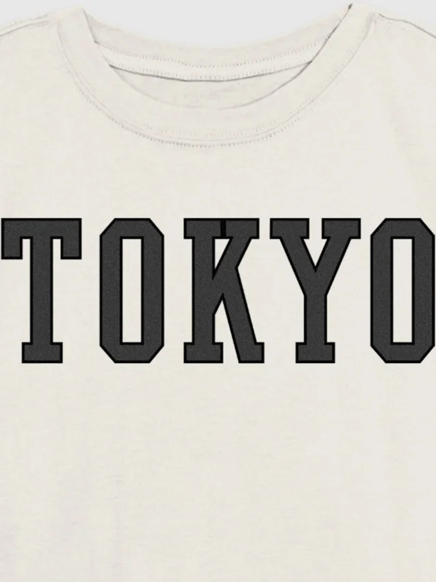 T-shirt per bambini con grafica "Tokyo Bold"