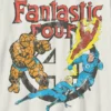 T-shirt per bambini con grafica vintage dei Fantastici Quattro
